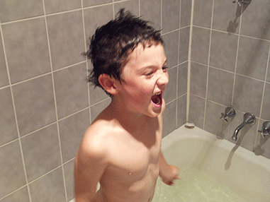 fun in the tub